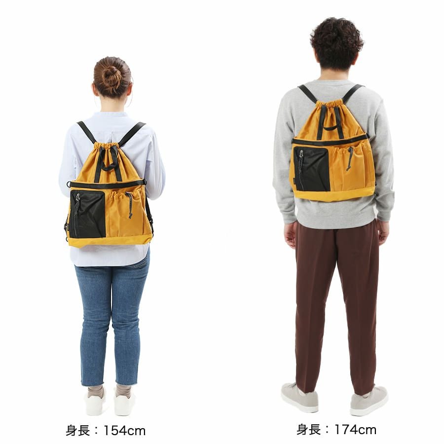 公式】 MOUSTACHE 3wayサコッシュ リュックサック ポリエステル BSC
