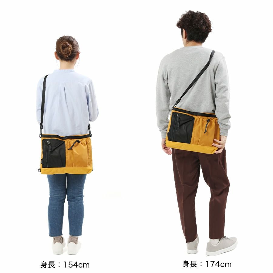 公式】 MOUSTACHE 3wayサコッシュ リュックサック ポリエステル BSC