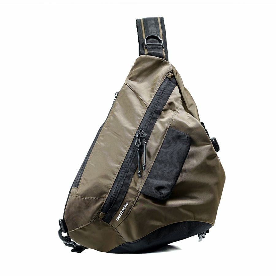 MOUSTACHE スリングバッグ 210Dヘビーツイルナイロン×ポリエステル JNZ-4949