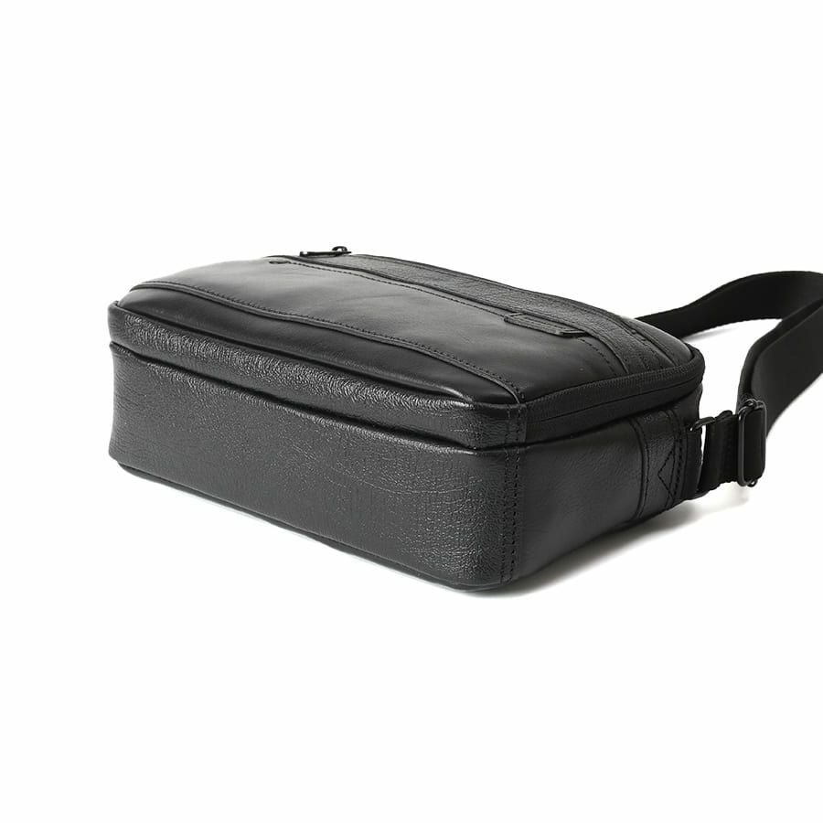 【WEB限定】 DOUBLES ショルダーバッグ(S) 牛革 BZN-7025N