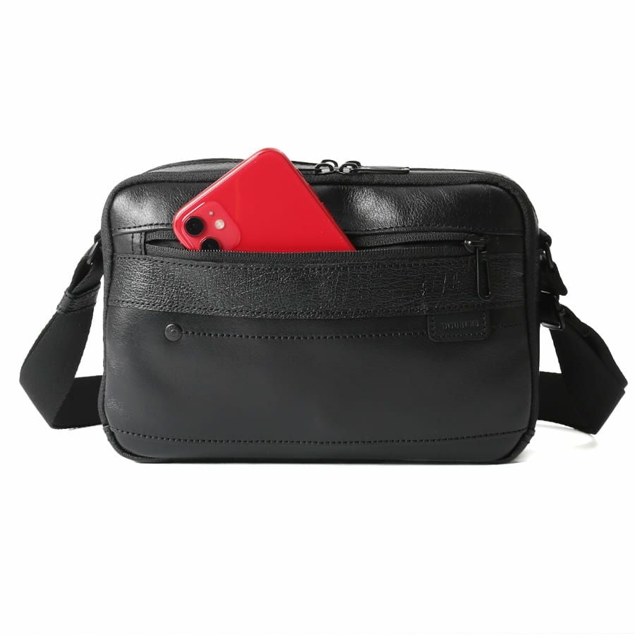 【WEB限定】 DOUBLES ショルダーバッグ(S) 牛革 BZN-7025N