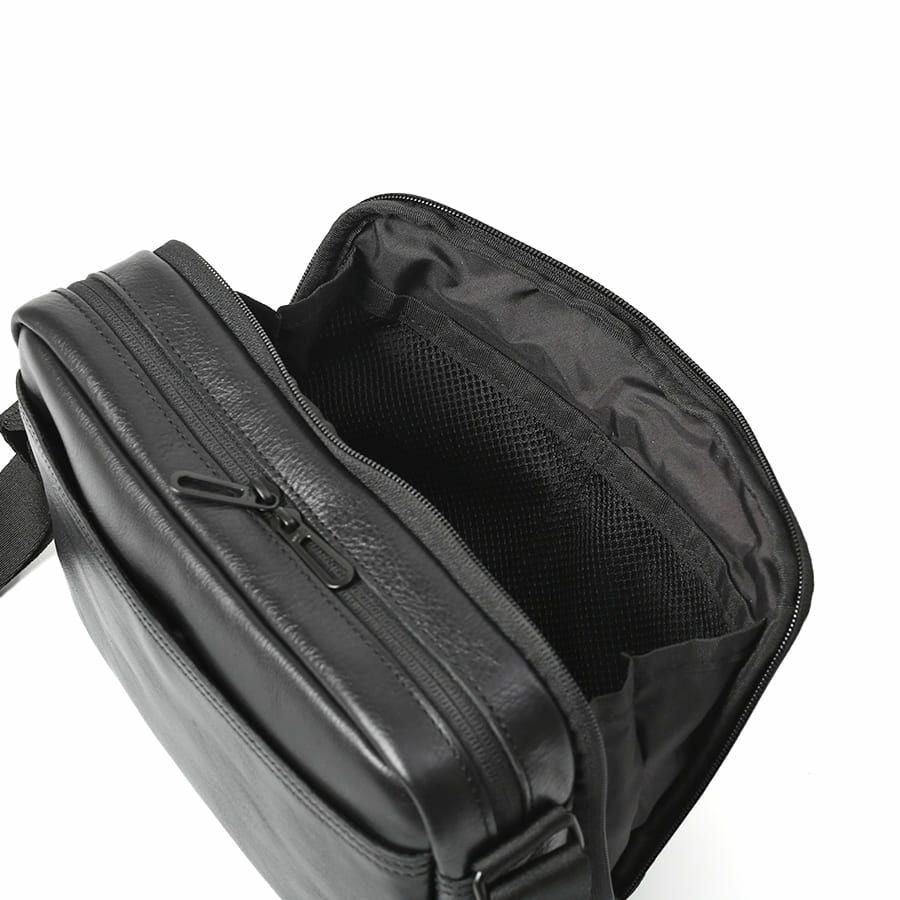 【WEB限定】 DOUBLES ショルダーバッグ(S) 牛革 BZN-7025N