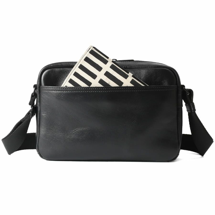 【WEB限定】 DOUBLES ショルダーバッグ(S) 牛革 BZN-7025N