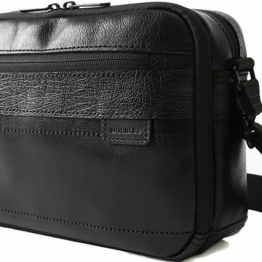 【WEB限定】 DOUBLES ショルダーバッグ(S) 牛革 BZN-7025N