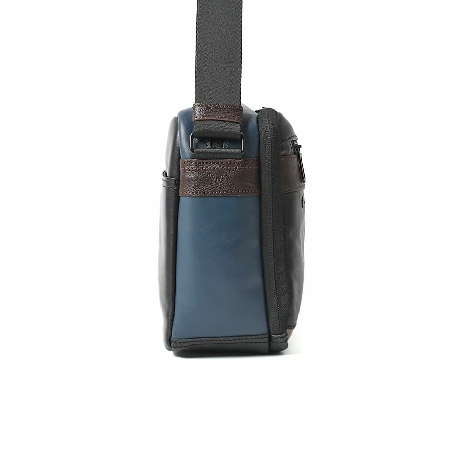 【WEB限定】 DOUBLES ショルダーバッグ(M) 牛革 BZN-7026N