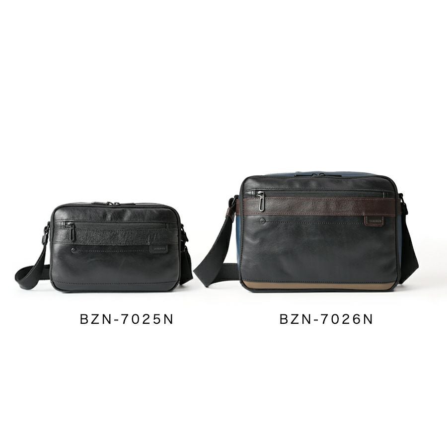 公式】 【WEB限定】 DOUBLES ショルダーバッグ(M) 牛革 BZN-7026N