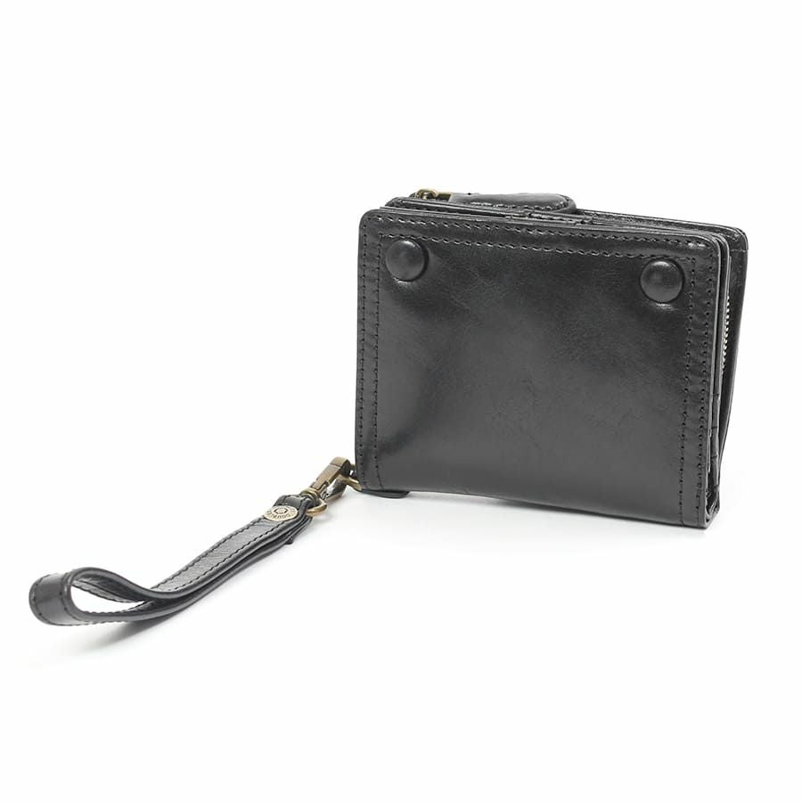 DOUBLES 二つ折り財布 牛革(アイロン加工) KLE-7700