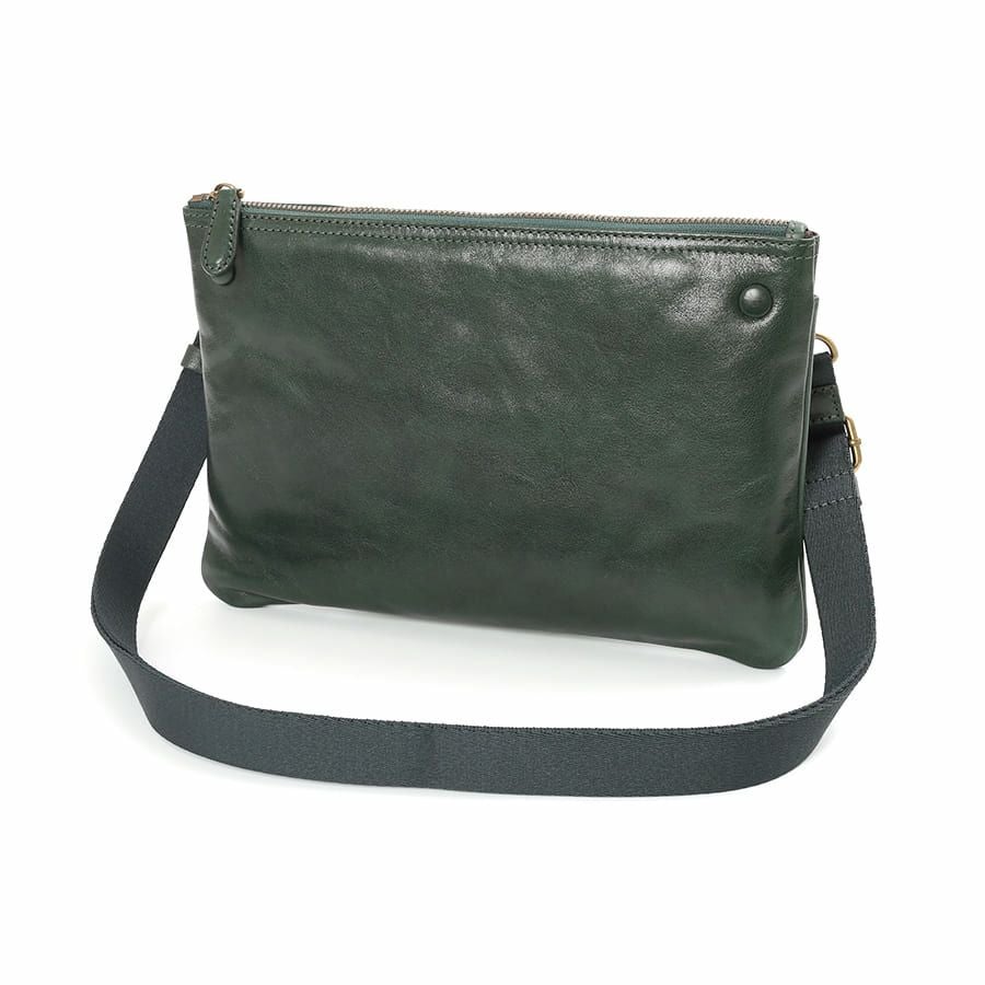 DOUBLES 2WAYサコッシュショルダー 牛革(アイロン加工) KLE-7704