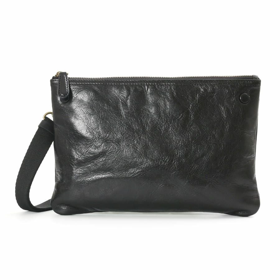 DOUBLES 2WAYサコッシュショルダー 牛革(アイロン加工) KLE-7704