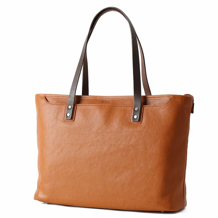  DOUBLES トートバッグ 牛革×ヌメ牛革 XSN-7720