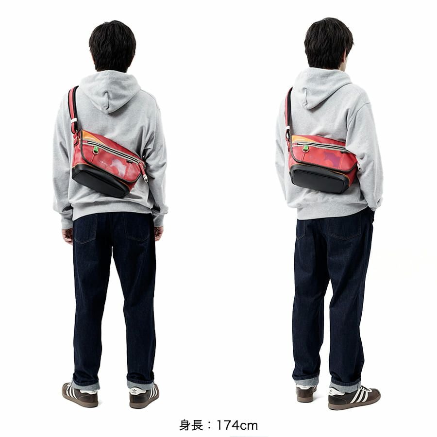 【エヴァンゲリオンコラボ】 エヴァ・シンクロショルダーバッグ（ポーチ付き) JQE-4040