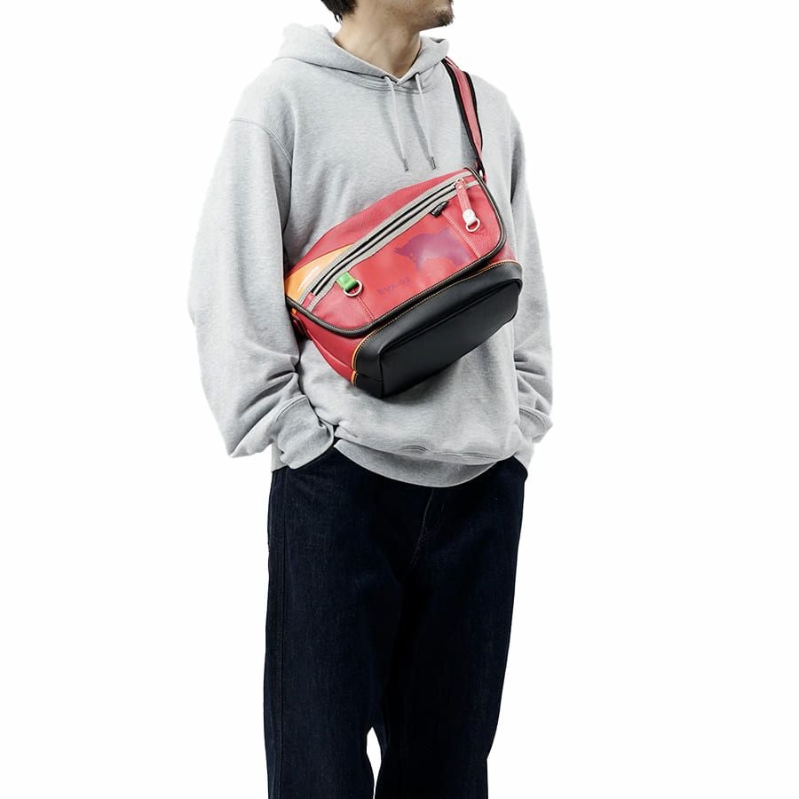 【エヴァンゲリオンコラボ】 エヴァ・シンクロショルダーバッグ（ポーチ付き) JQE-4040