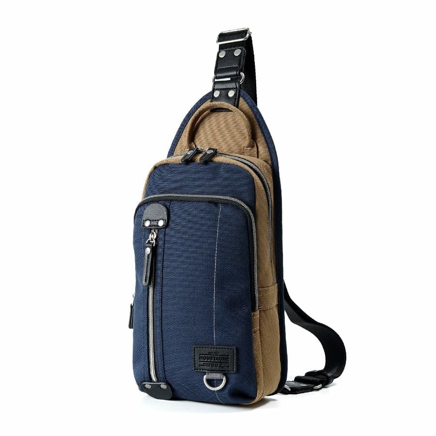 公式】 MOUSTACHE ボディバッグ ポリエステル×合皮 JJL-0320