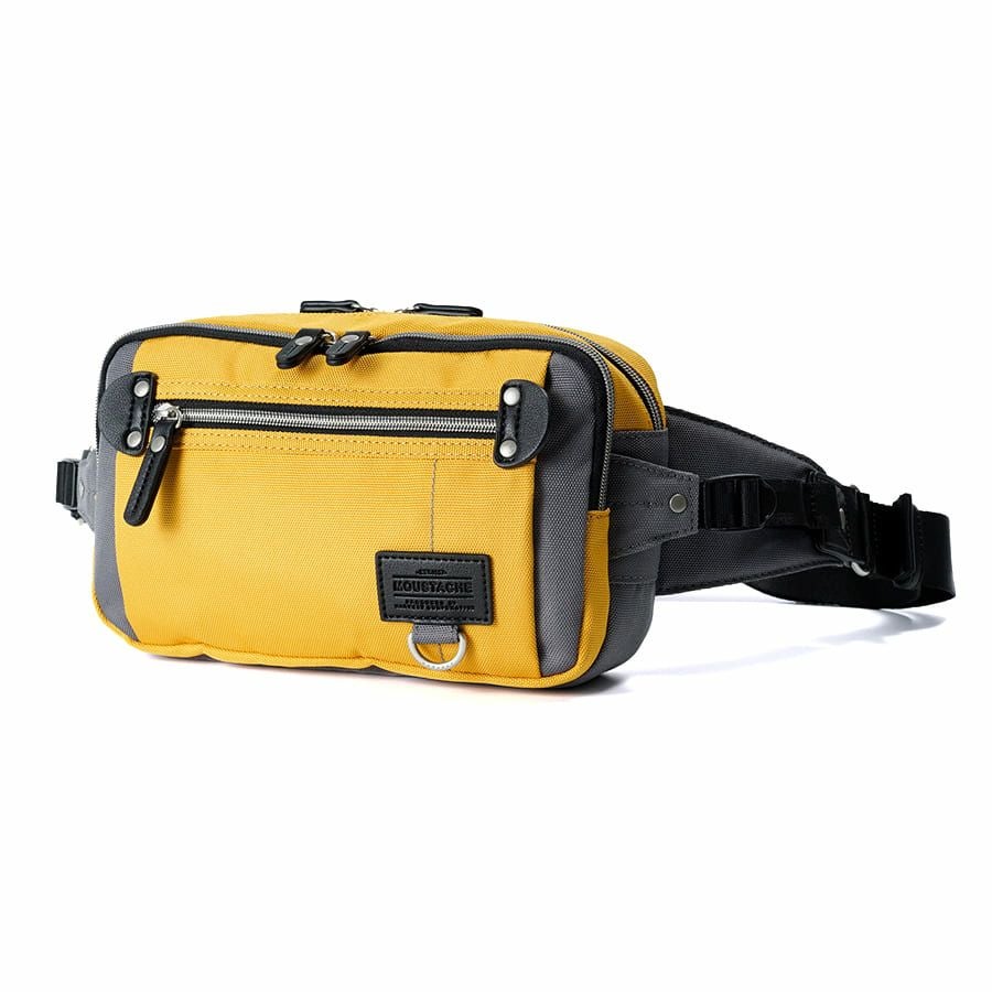 公式】 MOUSTACHE ウエストバッグ ポリエステル×合皮 JJL-0321