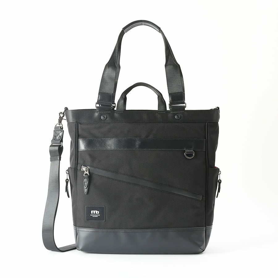 moustache on time トートバッグ バリスティックナイロン×マットターポリン×牛革 JRR-2755