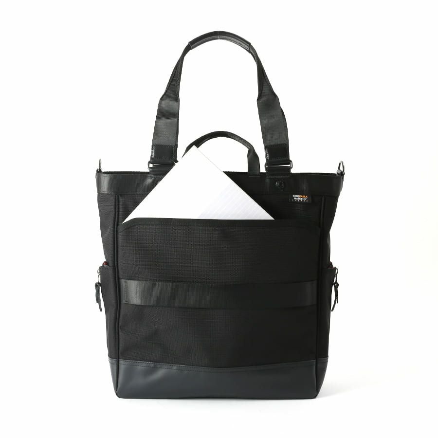 moustache on time トートバッグ バリスティックナイロン×マットターポリン×牛革 JRR-2755