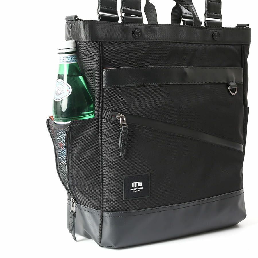 moustache on time トートバッグ バリスティックナイロン×マットターポリン×牛革 JRR-2755