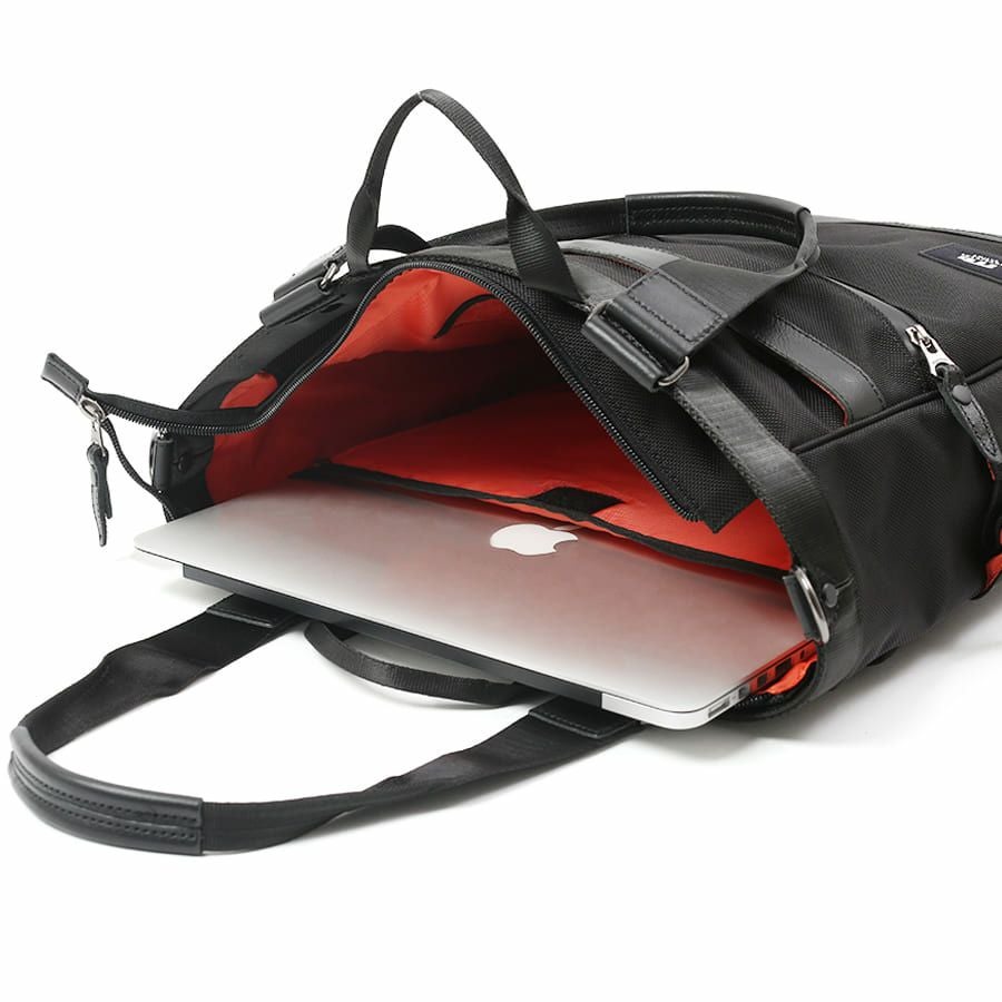 moustache on time トートバッグ バリスティックナイロン×マットターポリン×牛革 JRR-2755