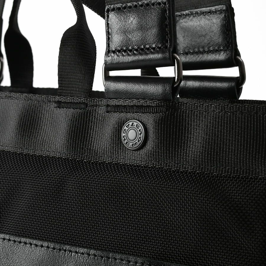 moustache on time トートバッグ バリスティックナイロン×マットターポリン×牛革 JRR-2755