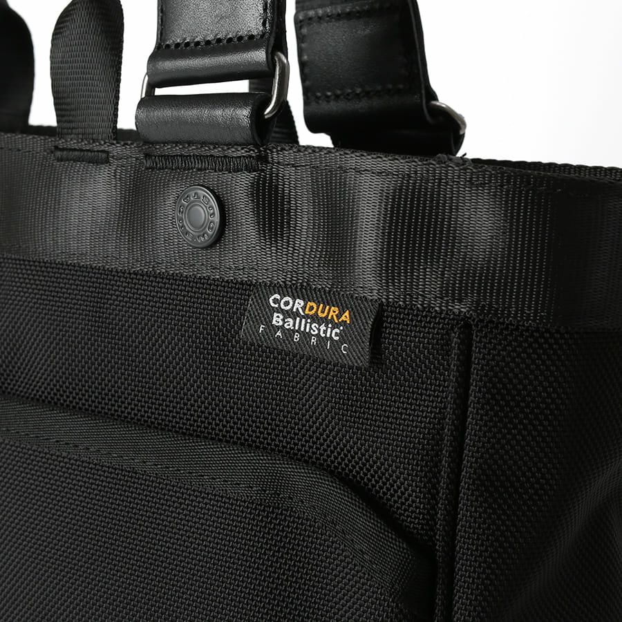 moustache on time トートバッグ バリスティックナイロン×マットターポリン×牛革 JRR-2755