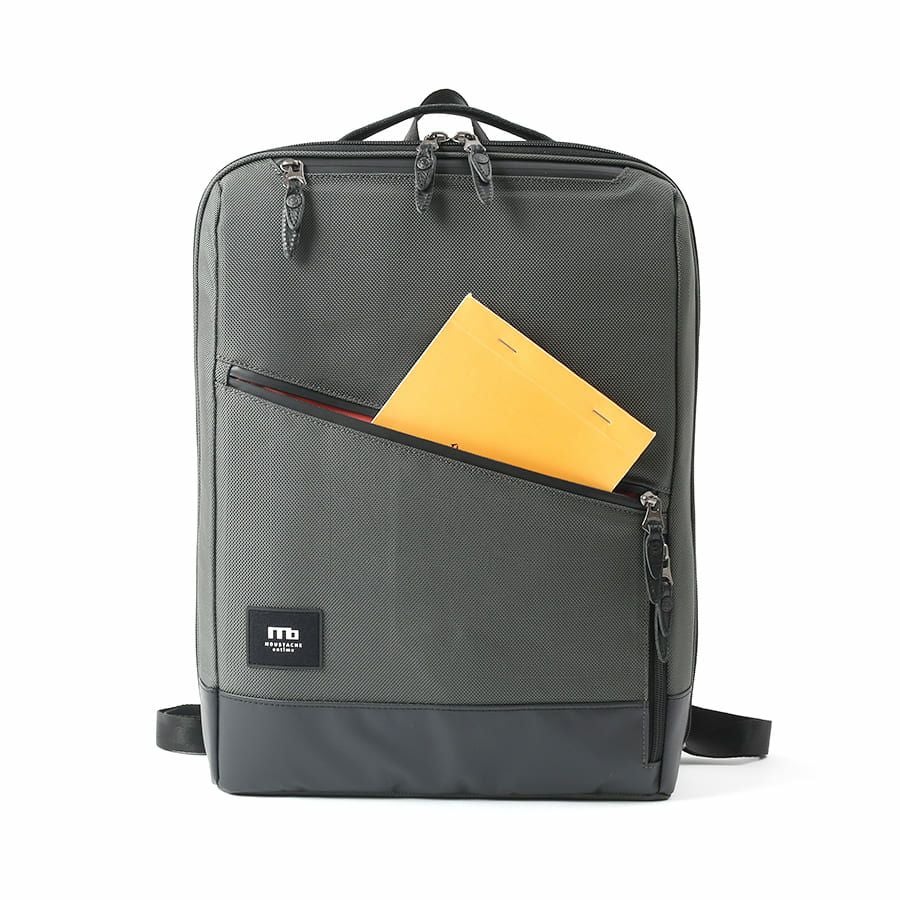  moustache on time リュックサック バリスティックナイロン×マットターポリン×牛革 JRR-2756