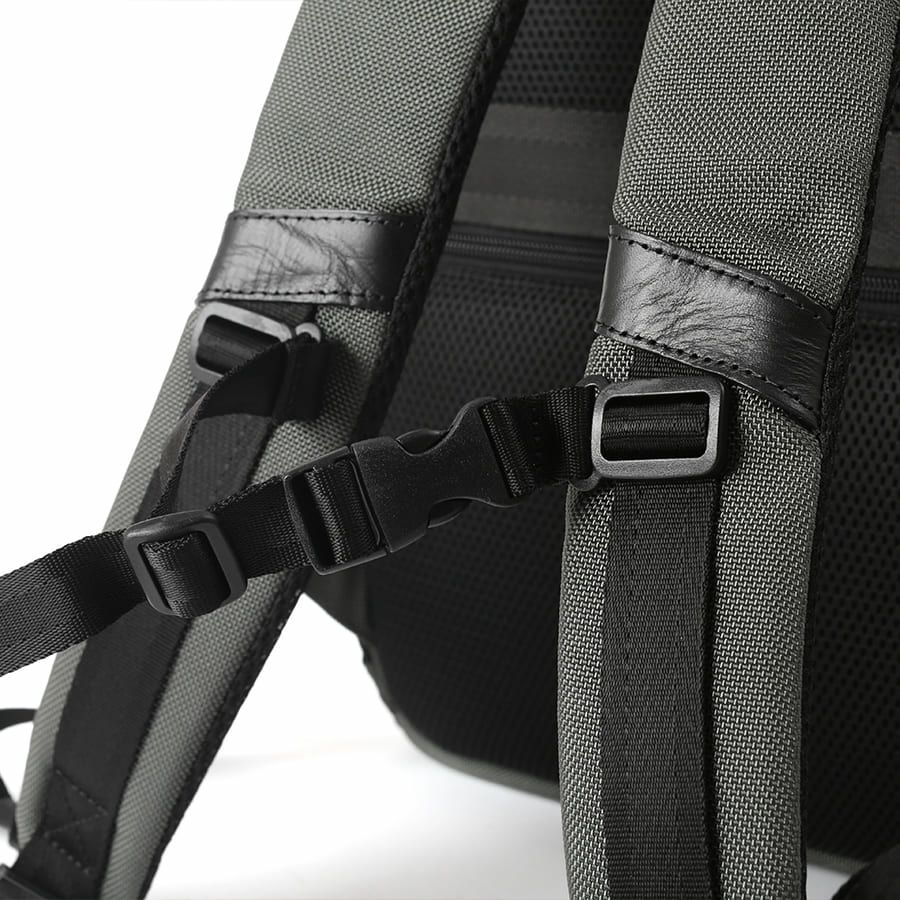  moustache on time リュックサック バリスティックナイロン×マットターポリン×牛革 JRR-2756