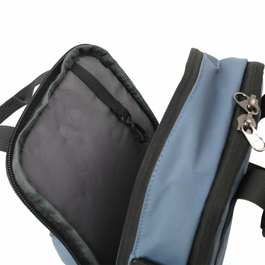 MOUSTACHE ミニショルダーバッグ シワ加工ナイロン MEG-4432