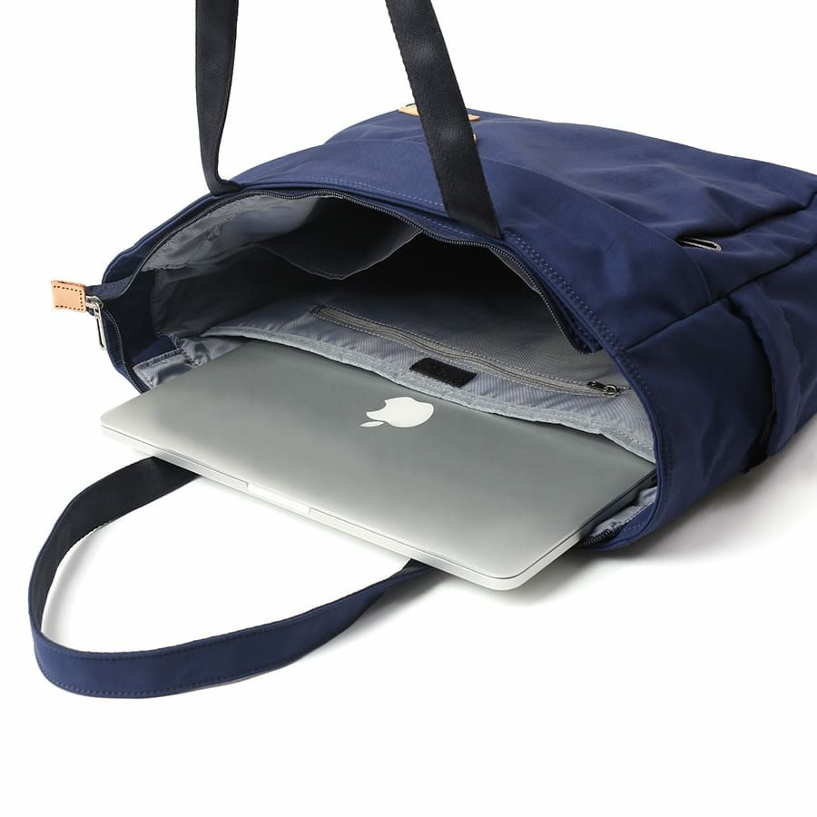 MOUSTACHE トートバッグ ポリエステル×牛革 BAT-4073