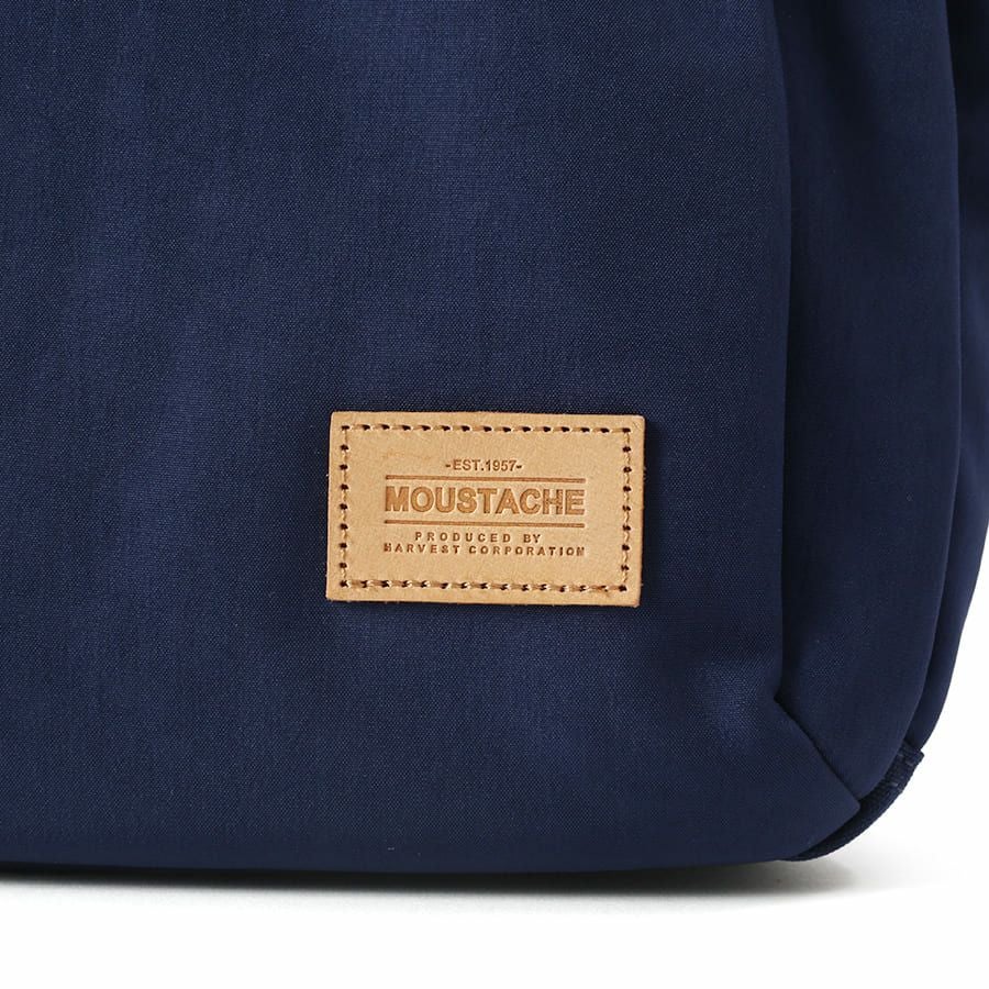 MOUSTACHE トートバッグ ポリエステル×牛革 BAT-4073