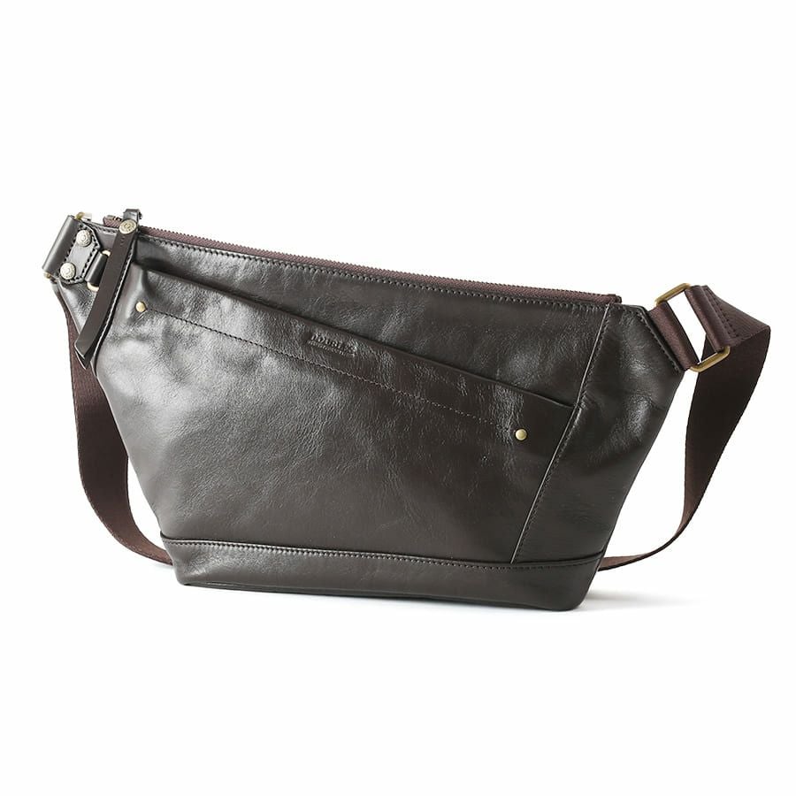 DOUBLES ボディバッグ 牛革 KRM-7725