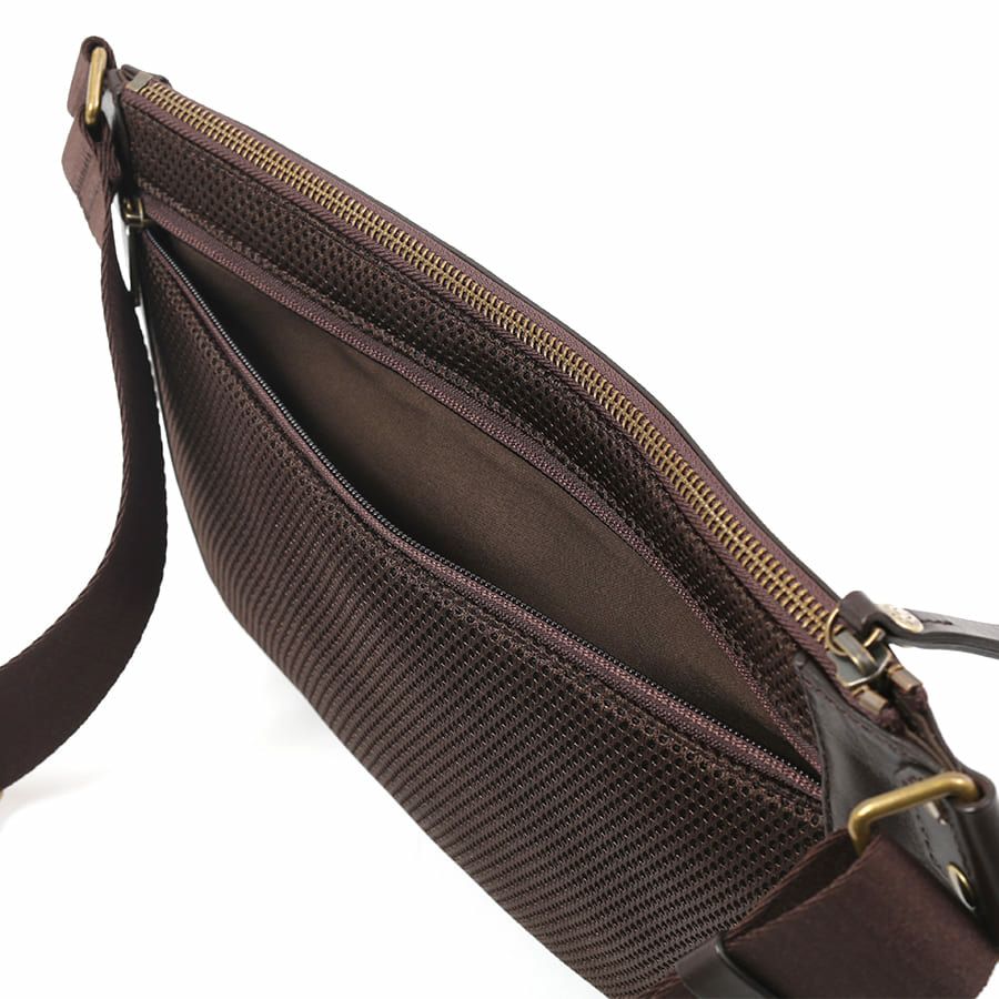 DOUBLES ボディバッグ 牛革 KRM-7725