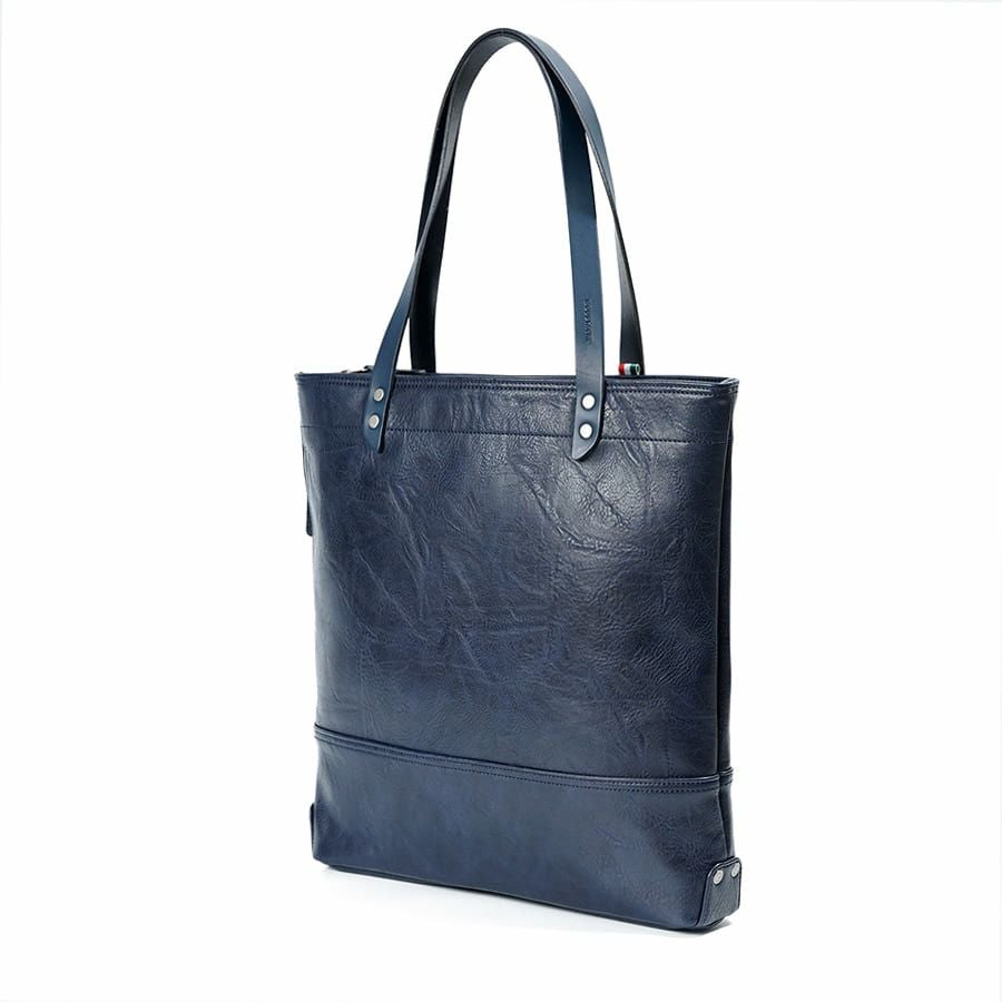 公式】 MOUSTACHE トートバッグ 合皮×イタリアンヌメ牛革 VYE-4818