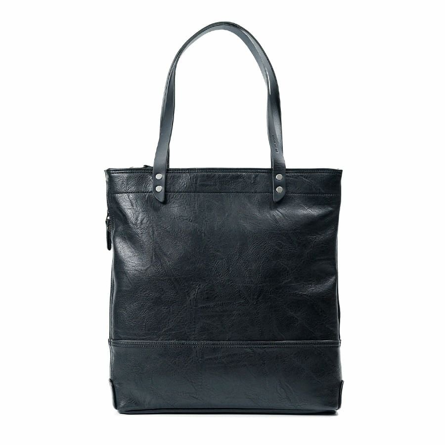 MOUSTACHE トートバッグ 合皮×イタリアンヌメ牛革 VYE-4818