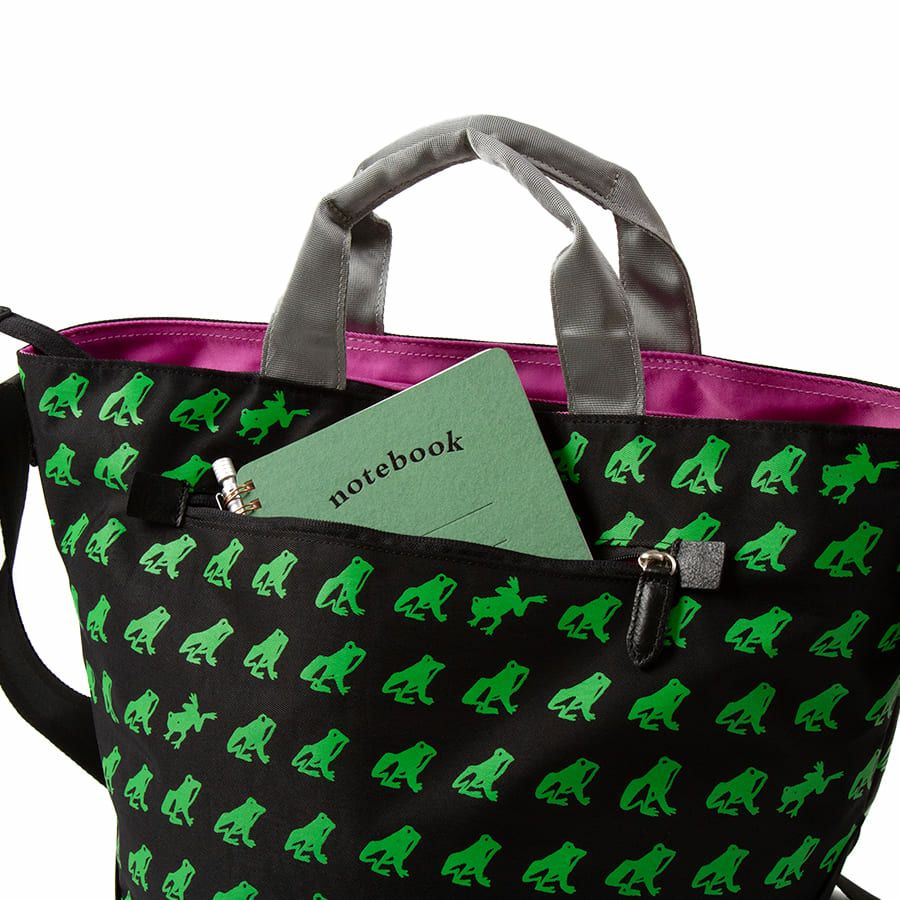 ESSENCE OF POISON 2wayトートバッグ ナイロンツイル BEO-3280