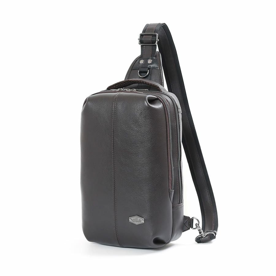 公式】 DOUBLES ボディバッグ 牛革 JDL-1375 ハーヴェスト