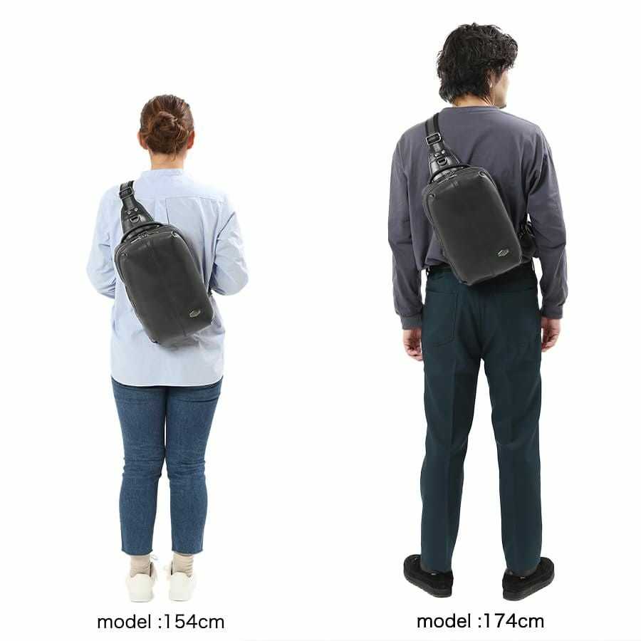 DOUBLES ボディバッグ 牛革 JDL-1375