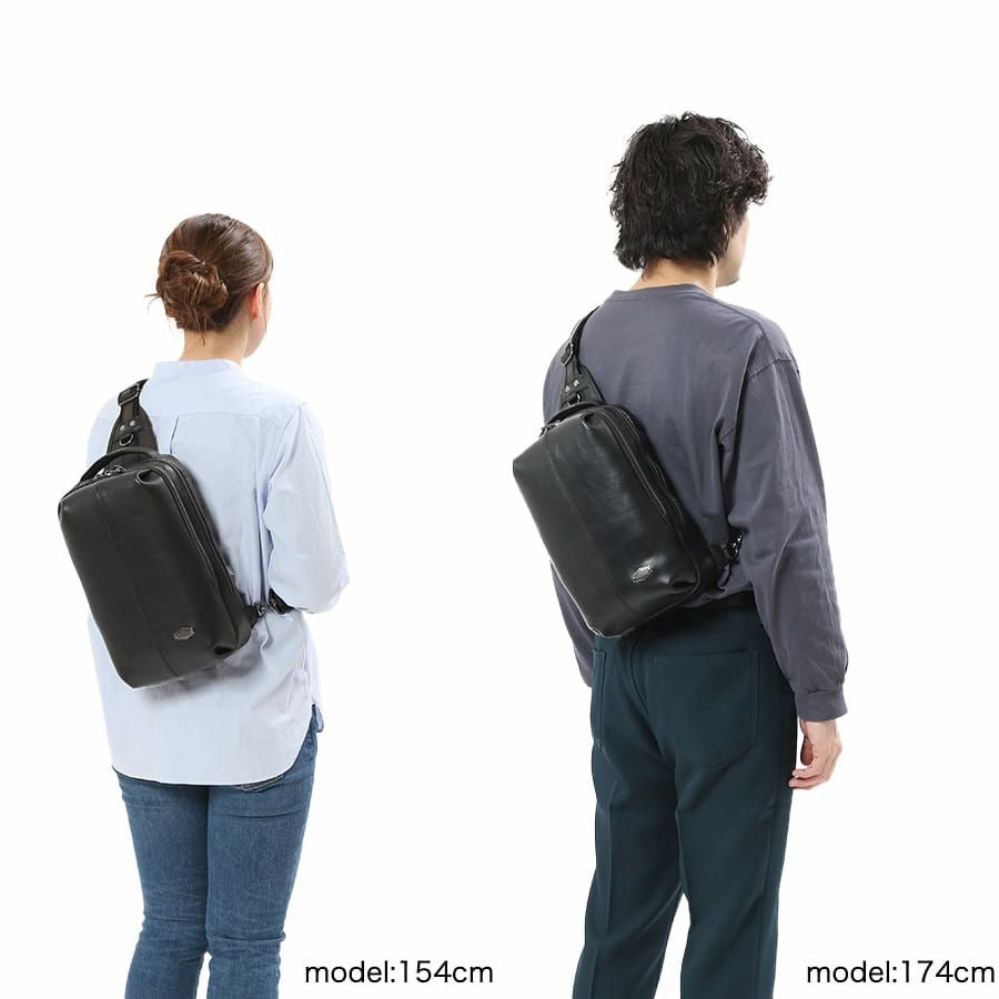 DOUBLES ボディバッグ 牛革 JDL-1375