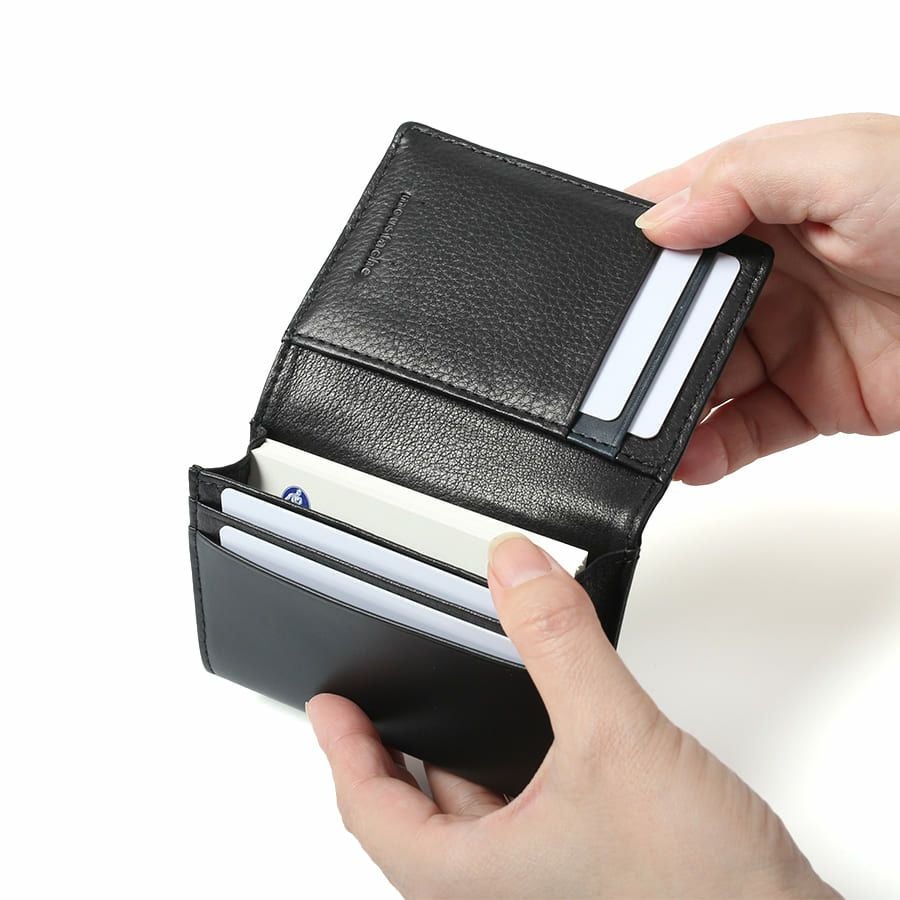 MOUSTACHE 名刺入れ プルアップ牛革×牛革 DDP-0420