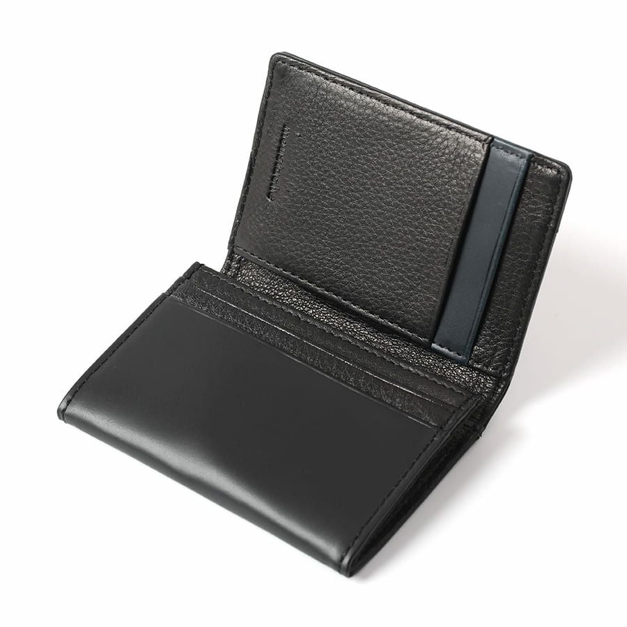 MOUSTACHE 名刺入れ プルアップ牛革×牛革 DDP-0420