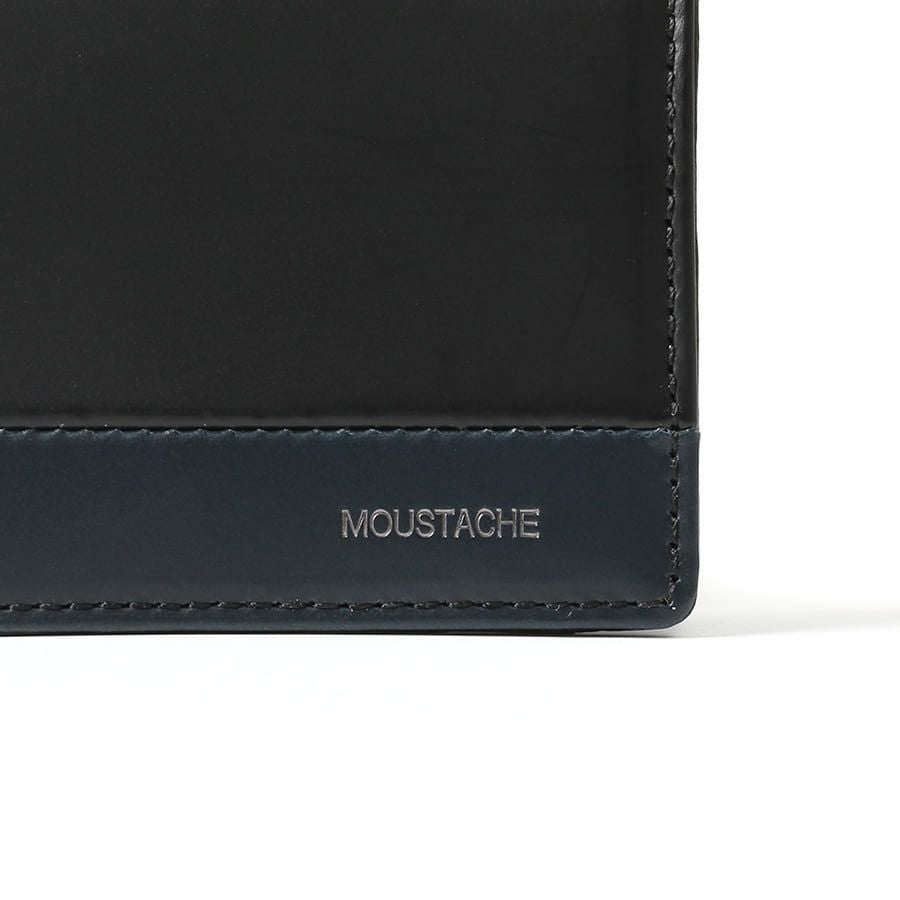 MOUSTACHE 名刺入れ プルアップ牛革×牛革 DDP-0420