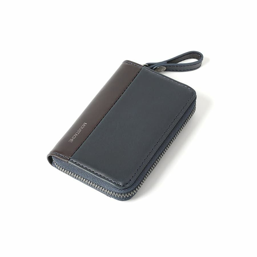 MOUSTACHE コインケース プルアップ牛革×牛革 DDP-0421