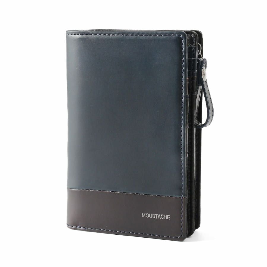 MOUSTACHE 深札入れ プルアップ牛革×牛革 DDP-0424