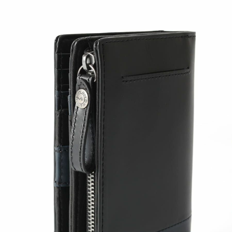 MOUSTACHE 深札入れ プルアップ牛革×牛革 DDP-0424