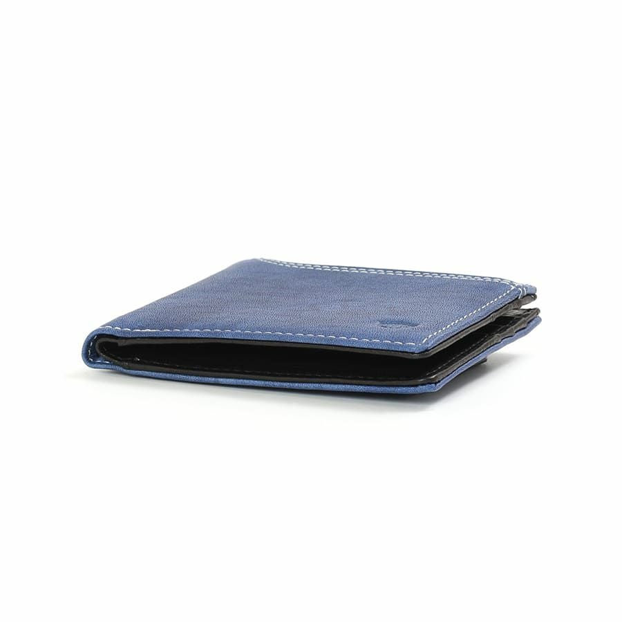 公式】 DOUBLES 二つ折り財布 一毛牛手塗り加工×牛革 DTS-1421