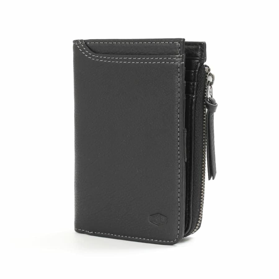  DOUBLES 深札入れ 一毛牛手塗り加工×牛革 DTS-1422