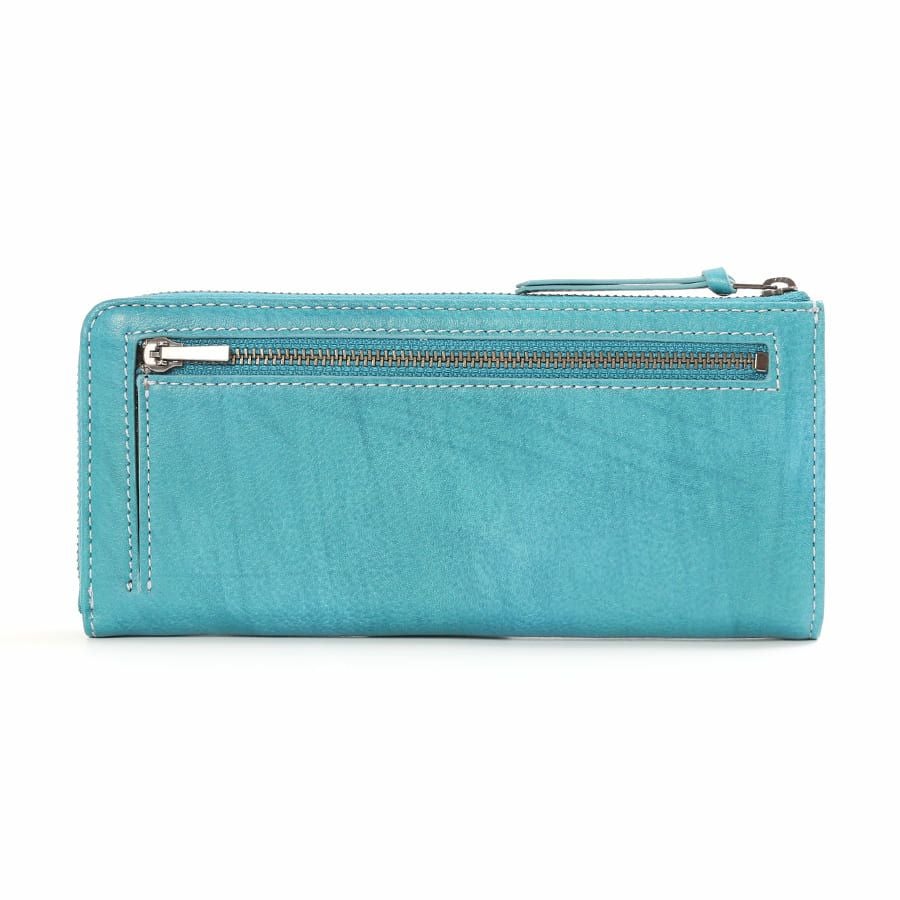 DOUBLES L字ファスナー長財布 一毛牛手塗り加工×牛革 DTS-1423