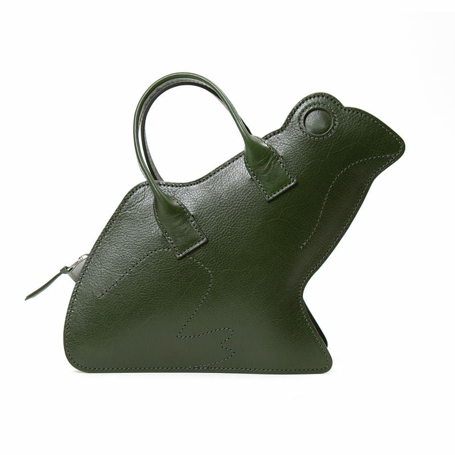 ESSENCE OF POISON カエル型ハンドバッグ 牛革 EFO-3225NESSENCE OF POISON カエル型ハンドバッグ 牛革 EFO-3225N