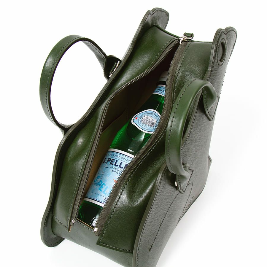 ESSENCE OF POISON カエル型ハンドバッグ 牛革 EFO-3225N