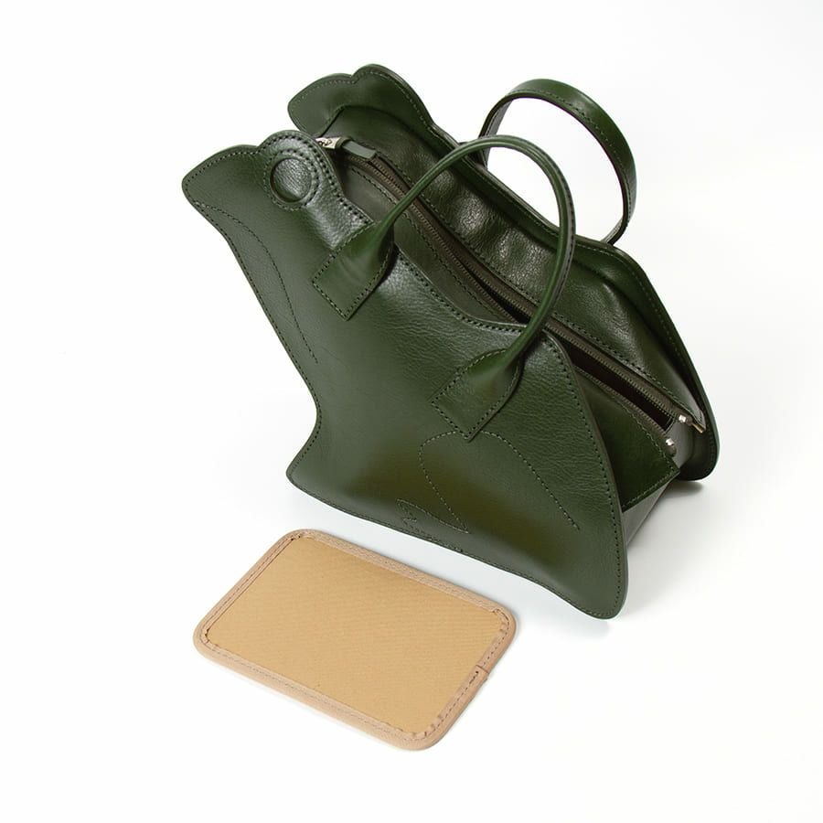 ESSENCE OF POISON カエル型ハンドバッグ 牛革 EFO-3225N