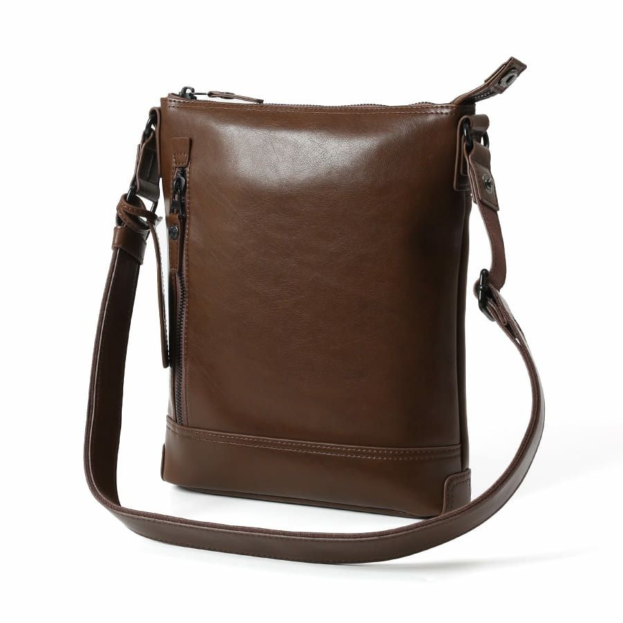 DOUBLES ショルダーバッグ ボンデッドレザーファイバ KGH-1080